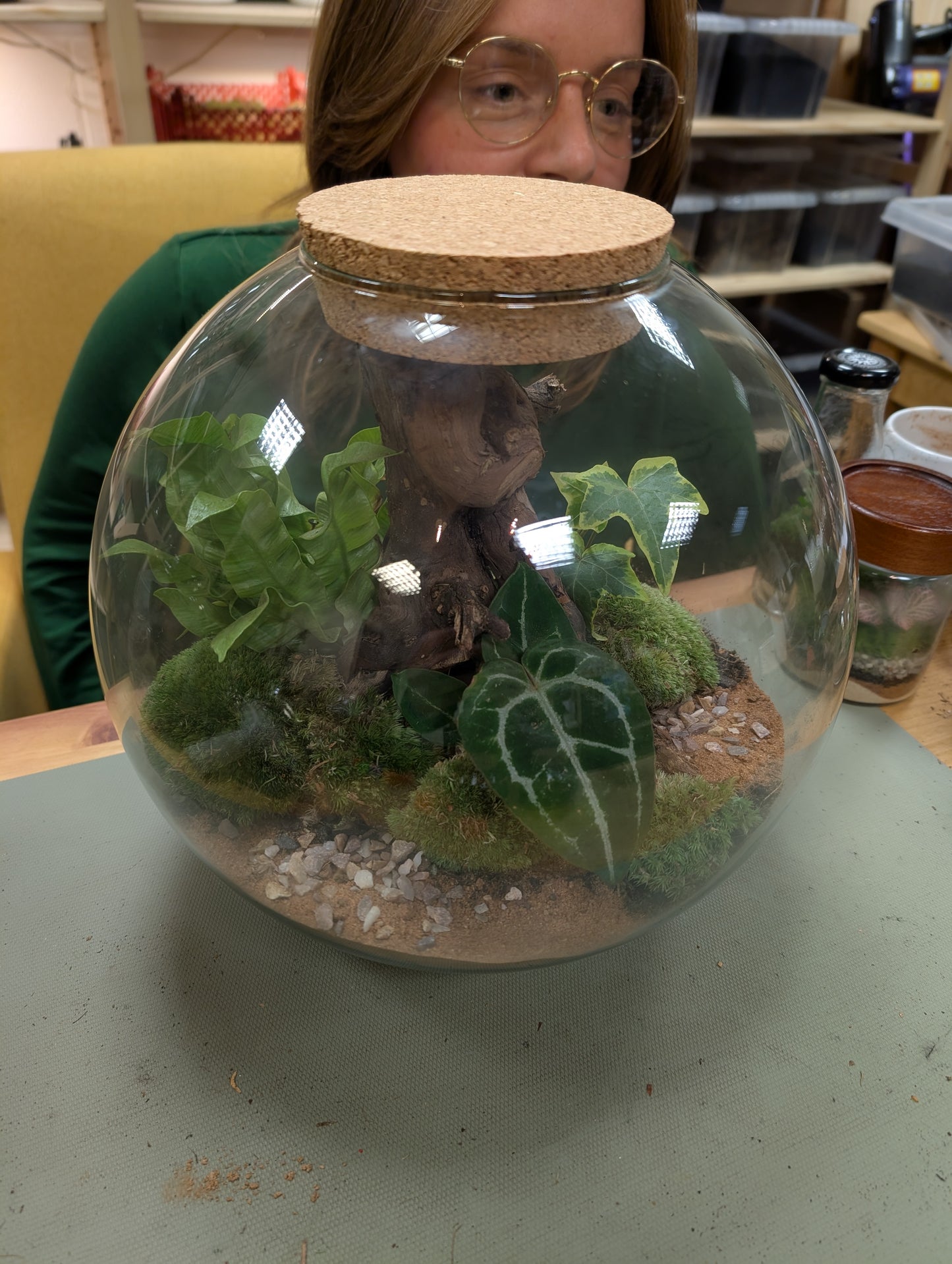 Large Ready-made Terrarium - 'Dawn'