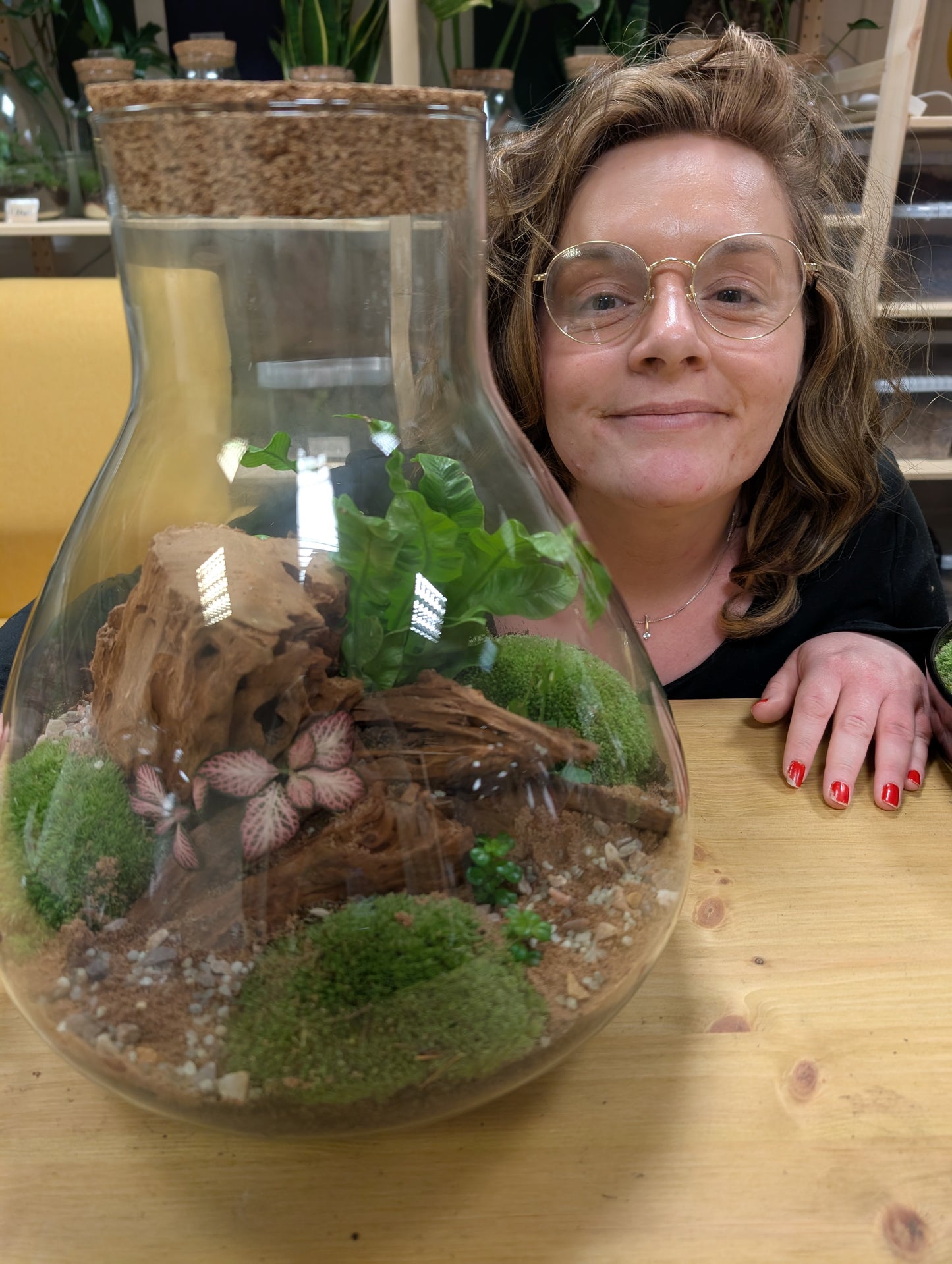 Large Ready-made Terrarium - 'Anna'